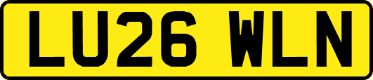 LU26WLN