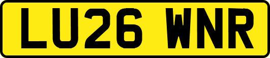 LU26WNR