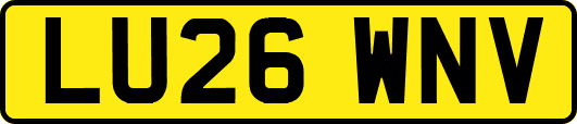LU26WNV