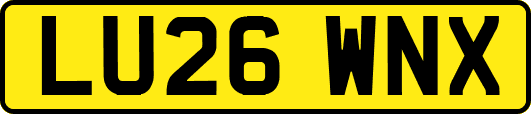 LU26WNX
