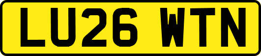 LU26WTN