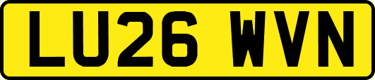 LU26WVN
