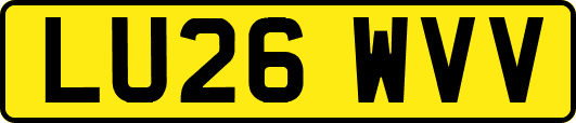 LU26WVV