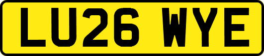LU26WYE