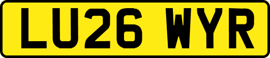 LU26WYR