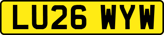 LU26WYW