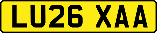 LU26XAA