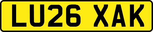 LU26XAK