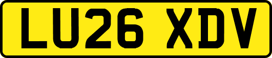 LU26XDV
