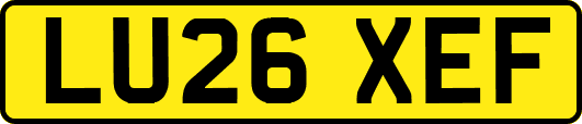 LU26XEF