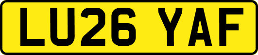 LU26YAF