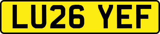LU26YEF