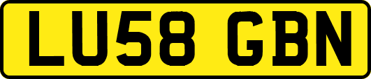 LU58GBN