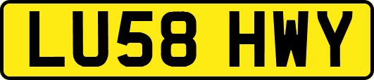 LU58HWY
