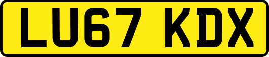 LU67KDX