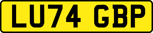 LU74GBP