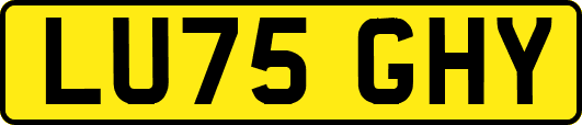 LU75GHY