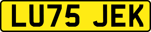 LU75JEK