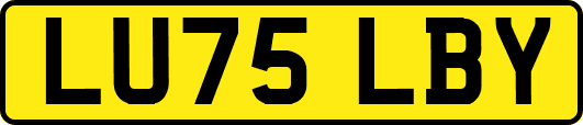 LU75LBY