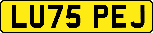 LU75PEJ