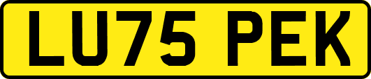 LU75PEK