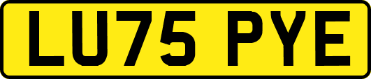 LU75PYE