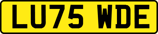 LU75WDE