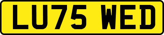 LU75WED