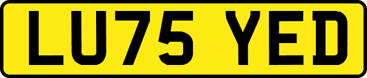LU75YED