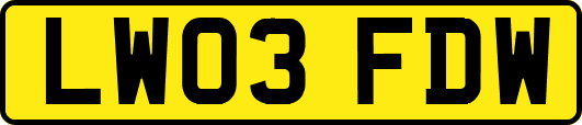 LW03FDW