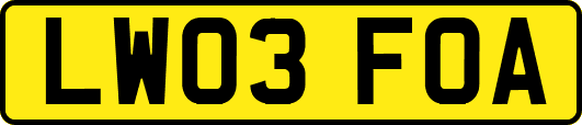 LW03FOA