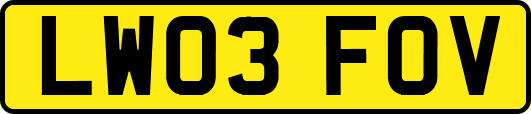 LW03FOV