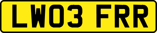 LW03FRR