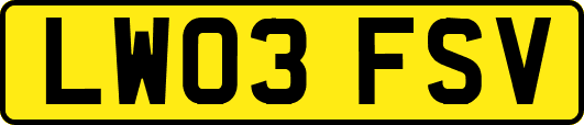 LW03FSV