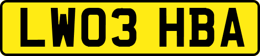 LW03HBA