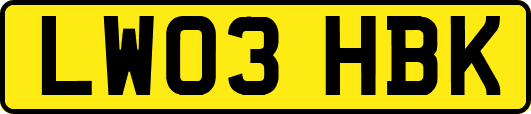 LW03HBK