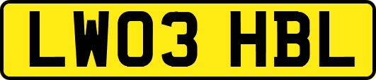 LW03HBL