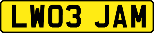 LW03JAM