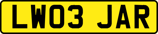 LW03JAR