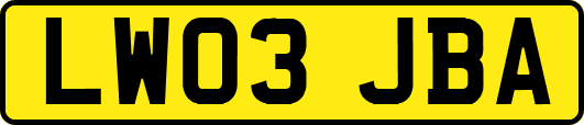 LW03JBA