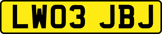 LW03JBJ