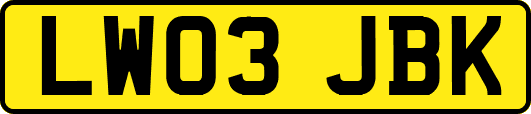 LW03JBK