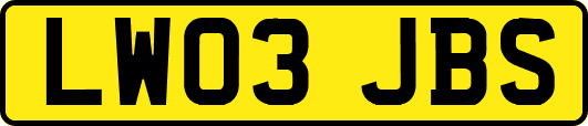 LW03JBS