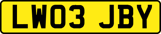 LW03JBY