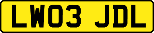 LW03JDL