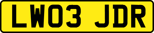 LW03JDR