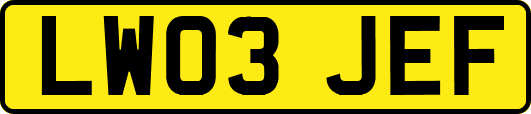 LW03JEF