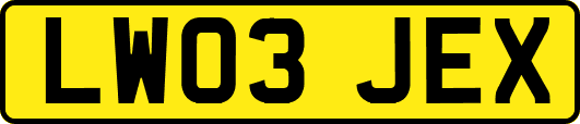 LW03JEX