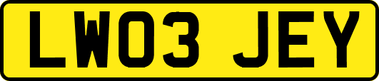 LW03JEY