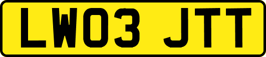 LW03JTT